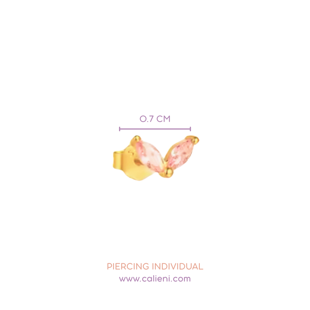 Pinky individual piercings