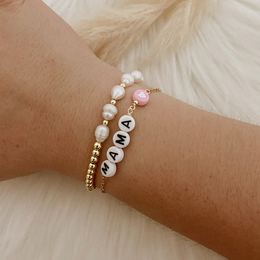 Pearls Bracelet Set - MAMÁ