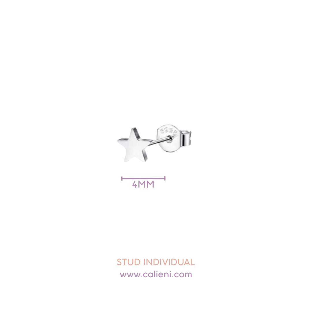 Piercings individuales - Lunas y estrellas