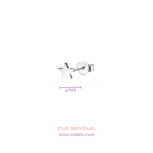 Piercings individuales - Lunas y estrellas