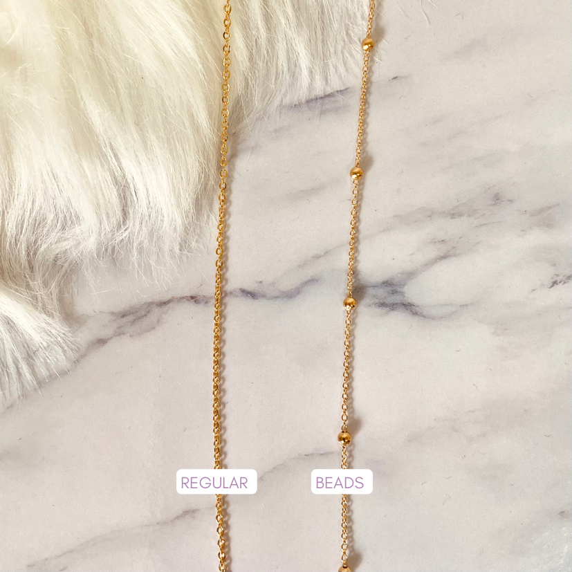 Cadena iniciales de zirconia