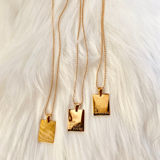 The world is yours✨