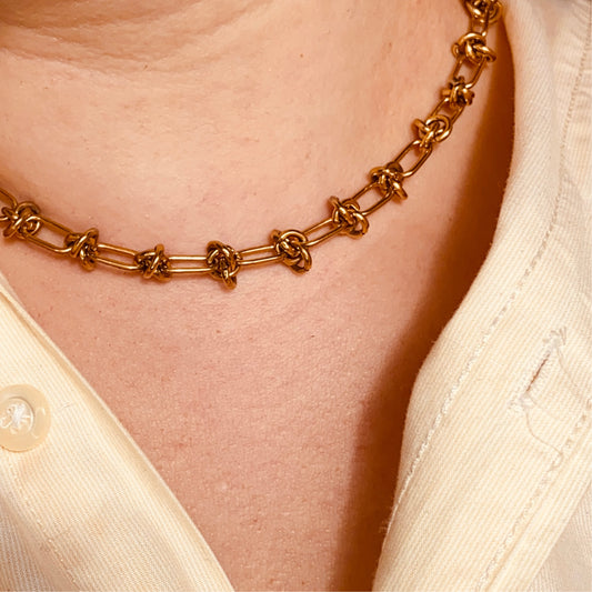 Chunky Knots Choker