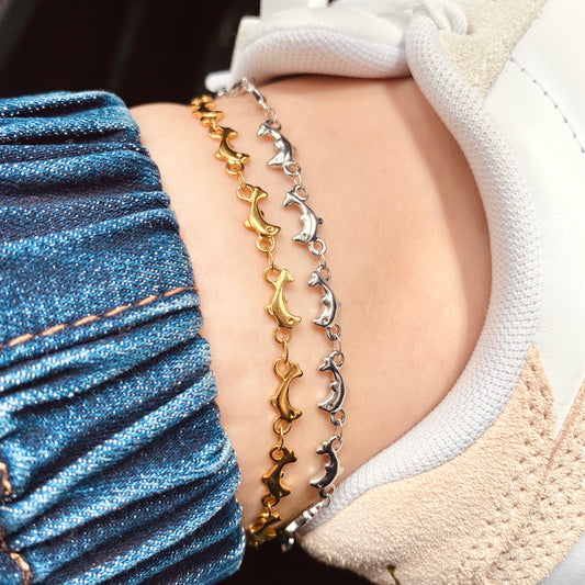 Dolphins Anklet🐬