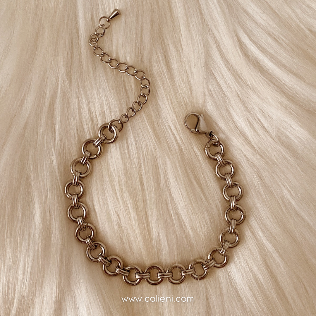 Belcher chain bracelet (gold & silver)