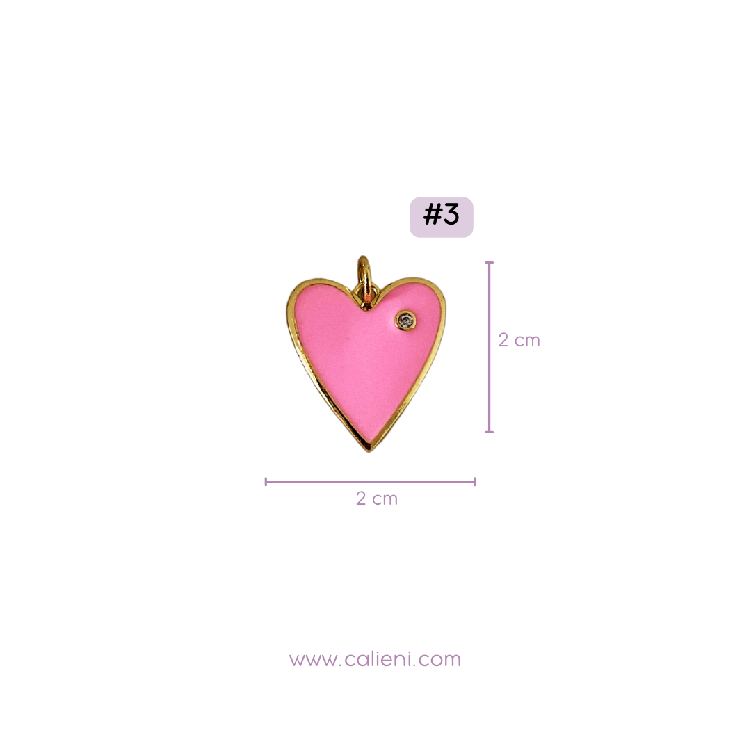 Love charms (corazones variados)