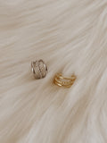 Queen Charlotte triple earcuff