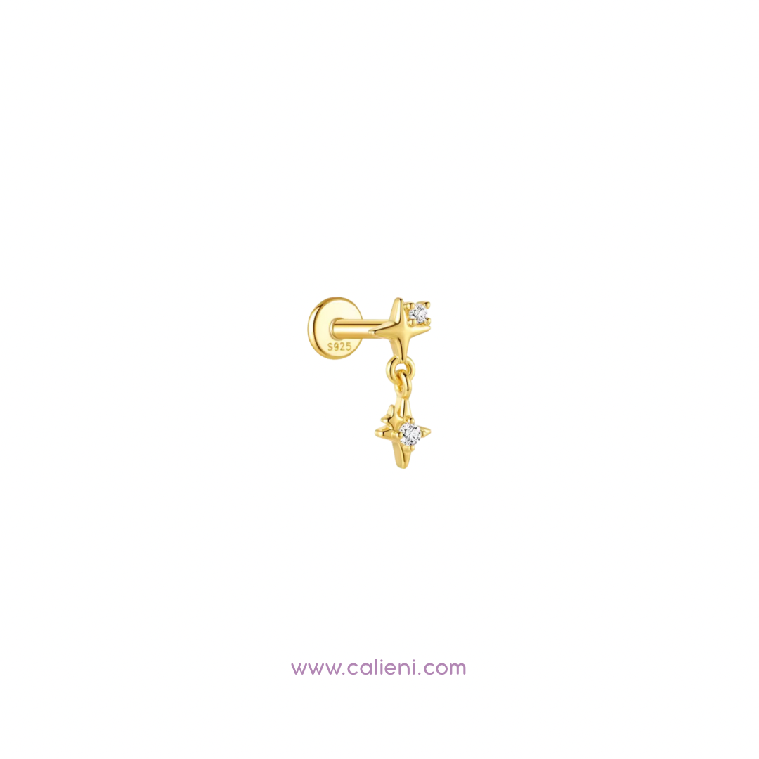 Cielo Estrellado Piercings - Flat Back