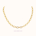 O Link Chain COLLAR (gold & silver)