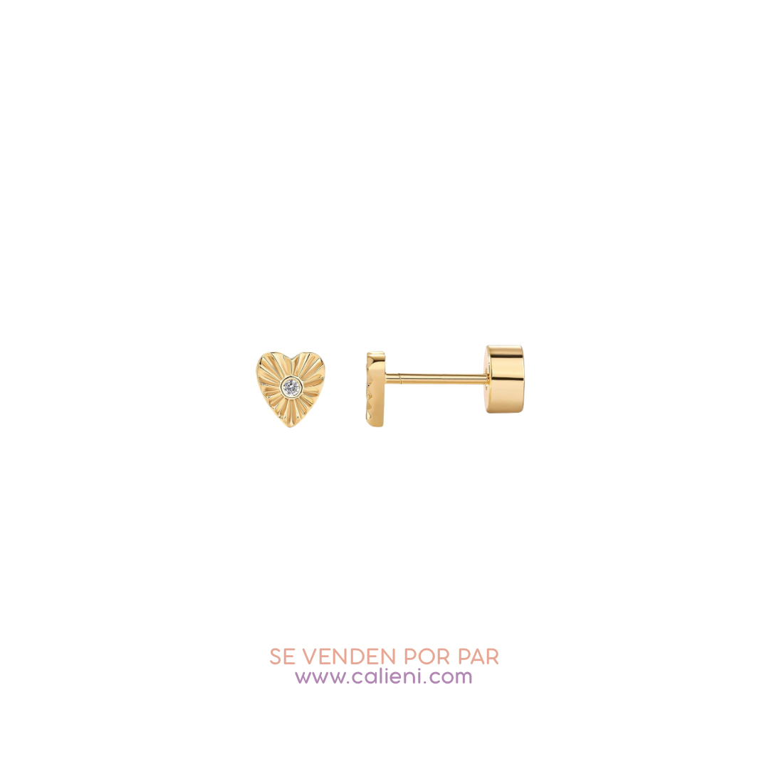 Diamond hearts - Flat black