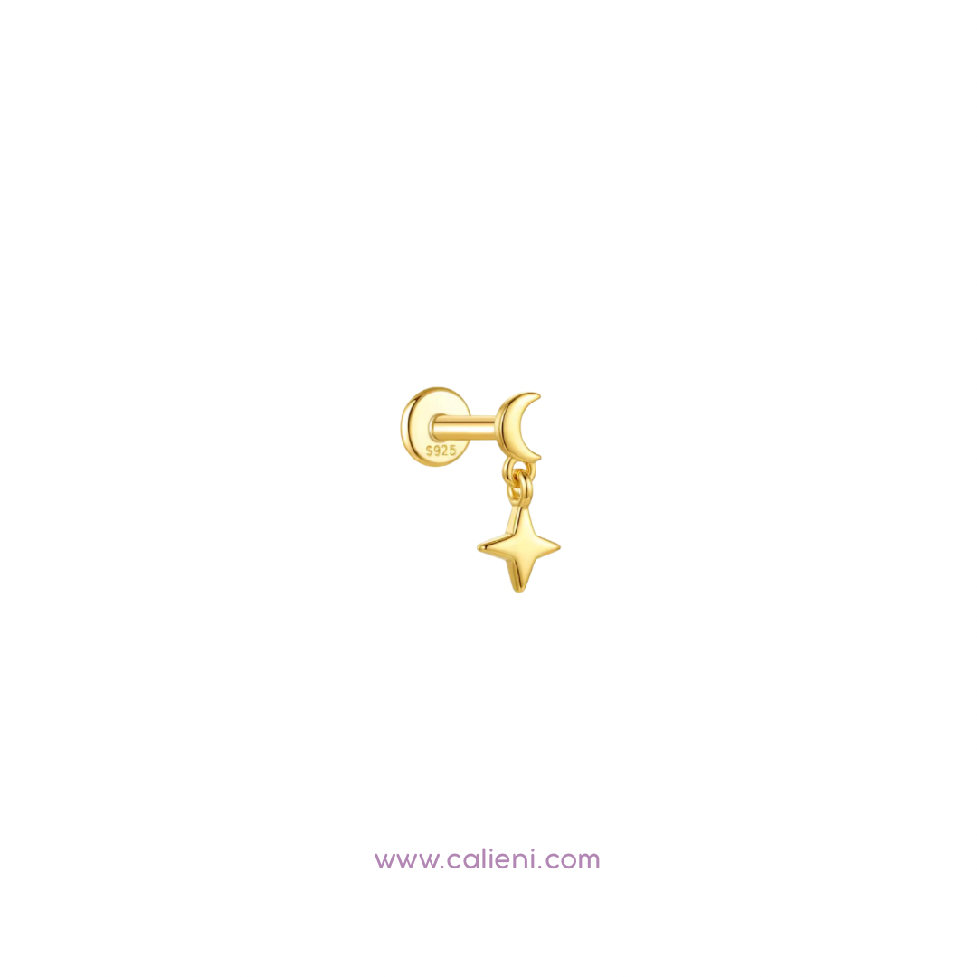 Cielo Estrellado Piercings - Flat Back