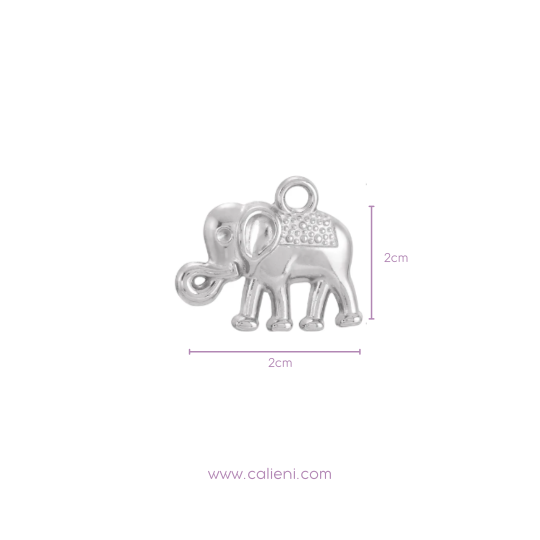 Elephant Charms (gold & silver)