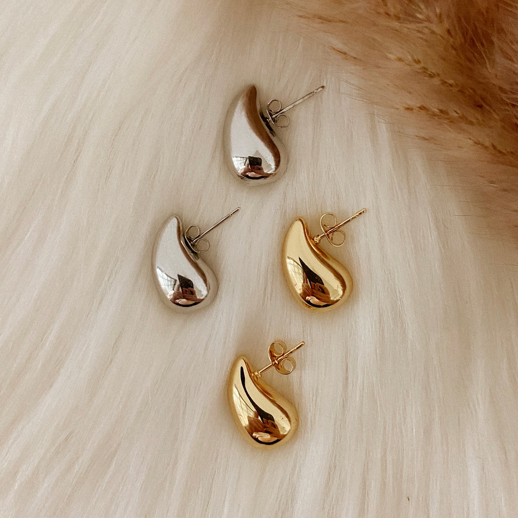 Waterdrops Stud Earrings