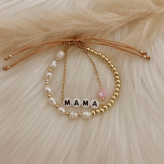 Pearls Bracelet Set - MAMÁ