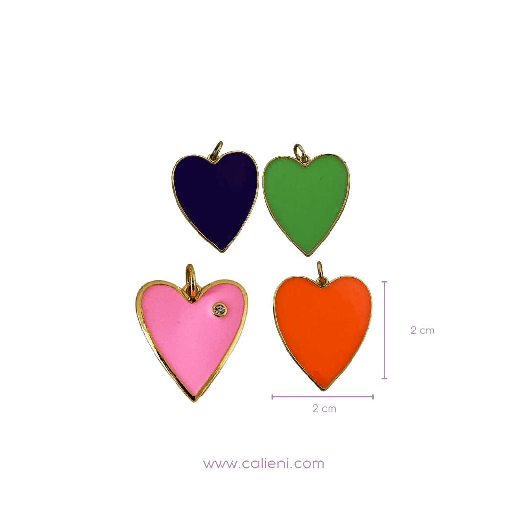 Love charms (corazones variados)