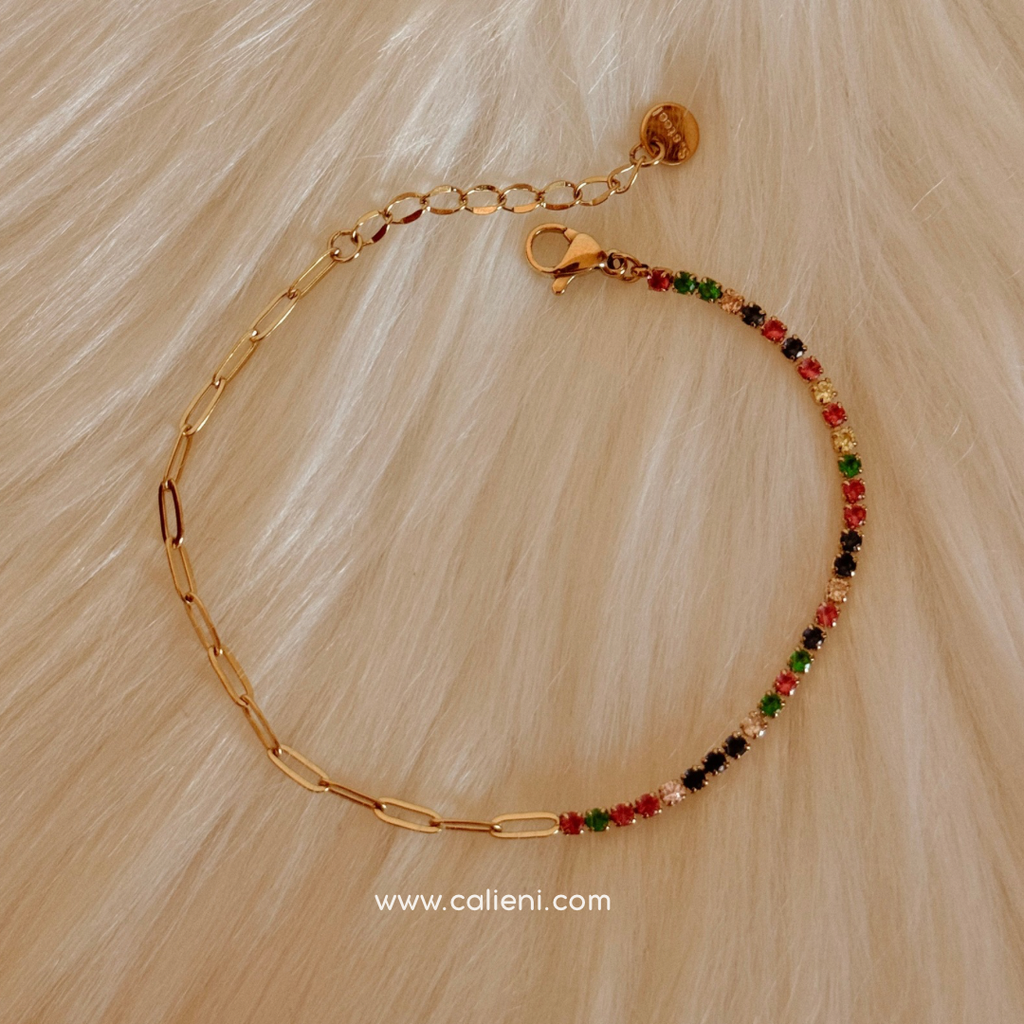 Tennis Paperclip Bracelet