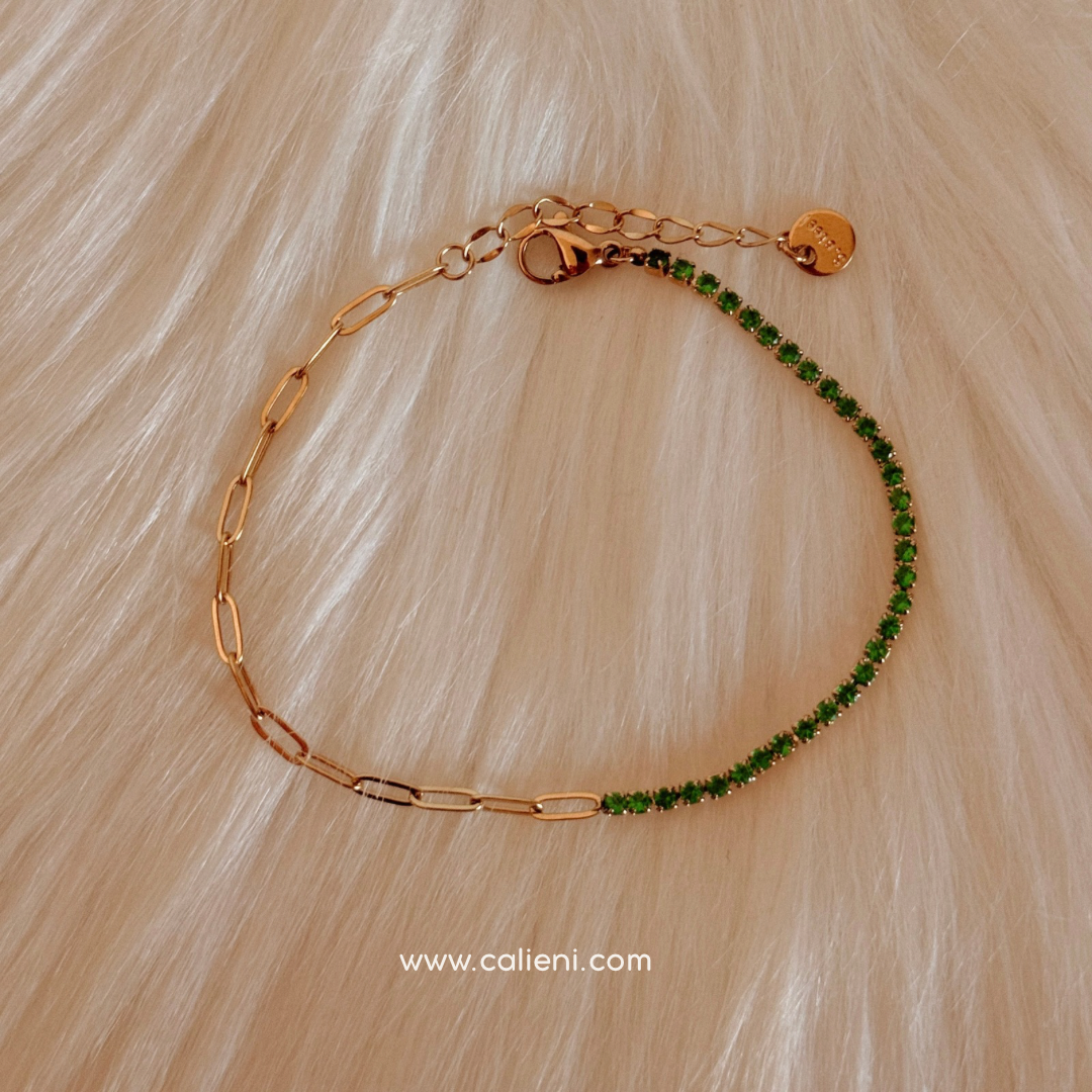 Tennis Paperclip Bracelet