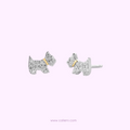 Puppy Stud Earrings
