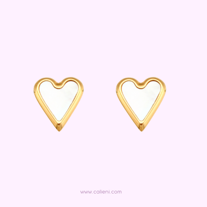 Heart Studs