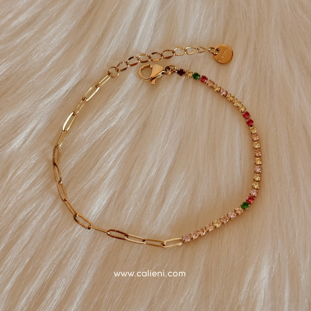 Tennis Paperclip Bracelet