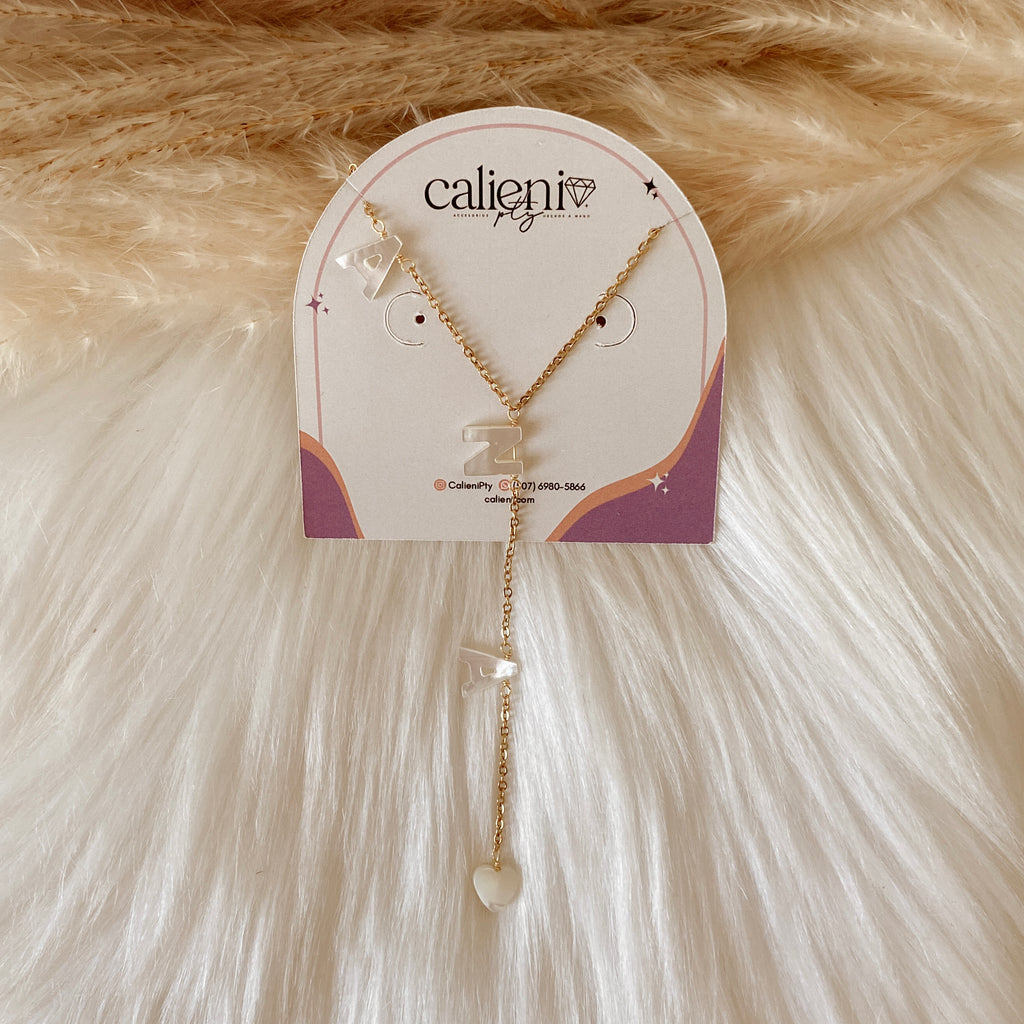 Nacre Name Necklace