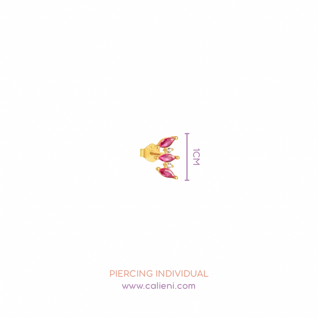 Pinky individual piercings