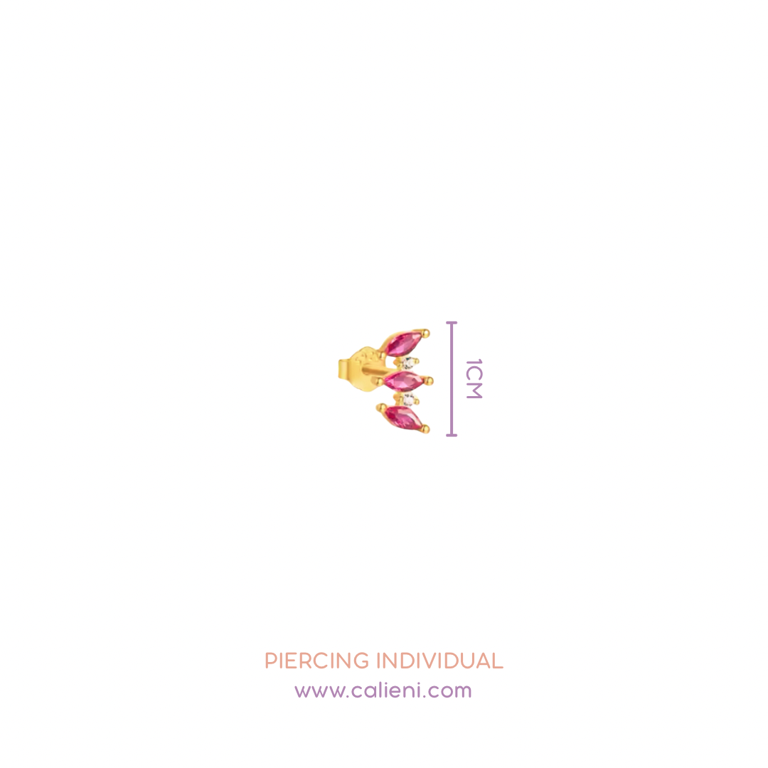 Pinky individual piercings