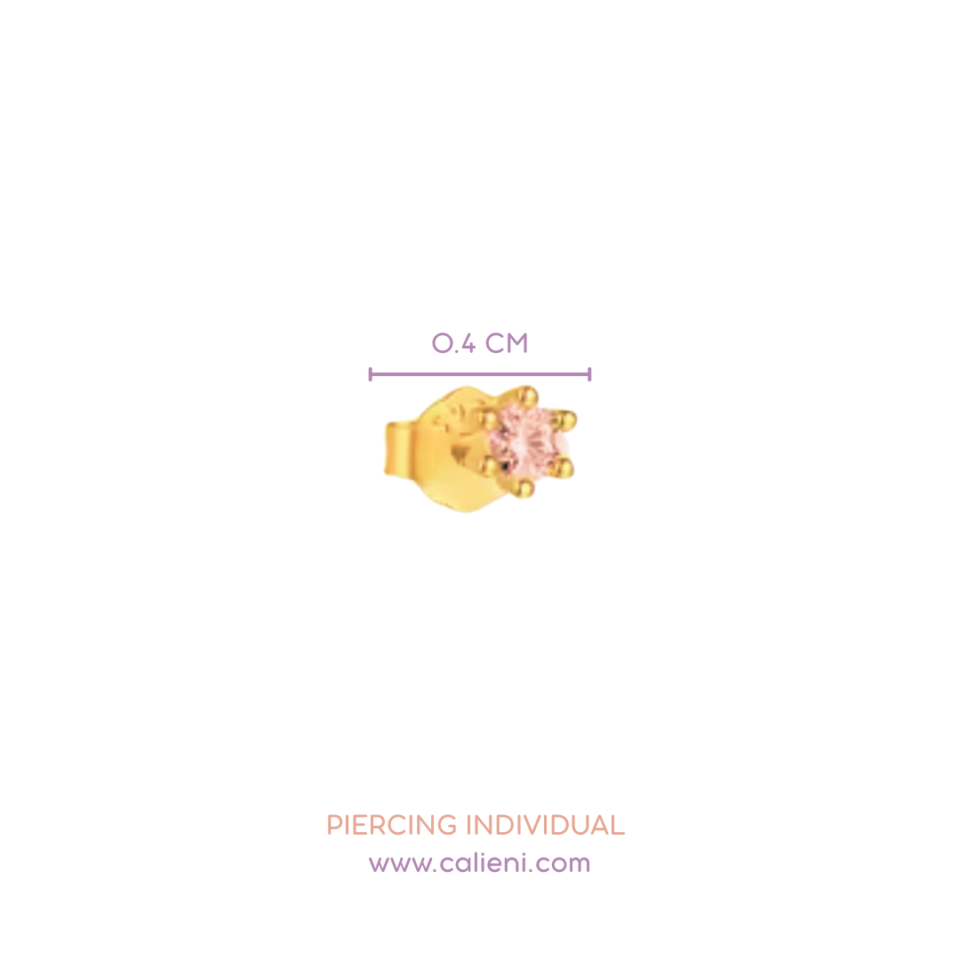 Pinky individual piercings
