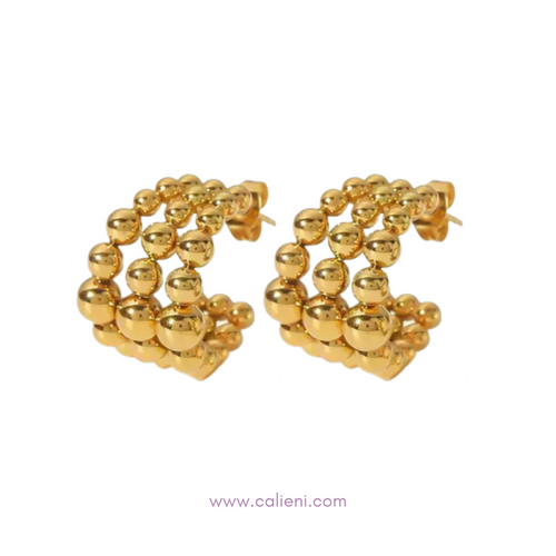 Aura Hoops con broche