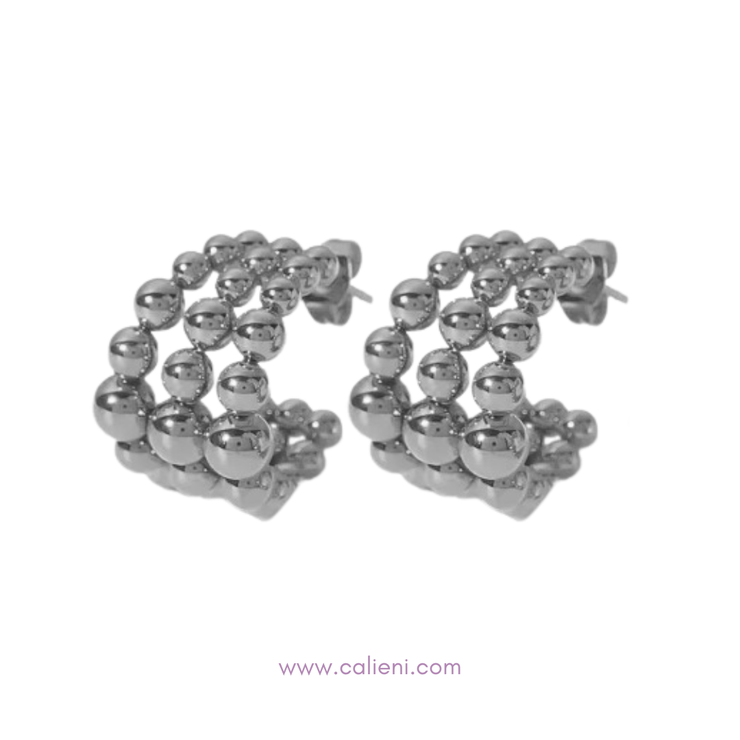 Aura Hoops con broche