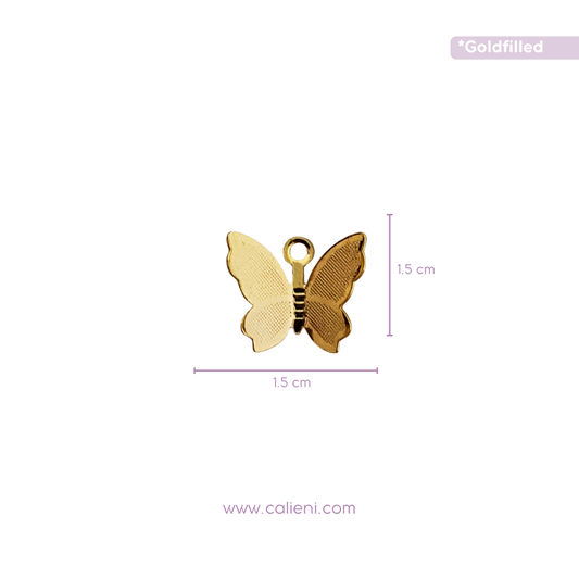 Butterfly charms (gold & silver)