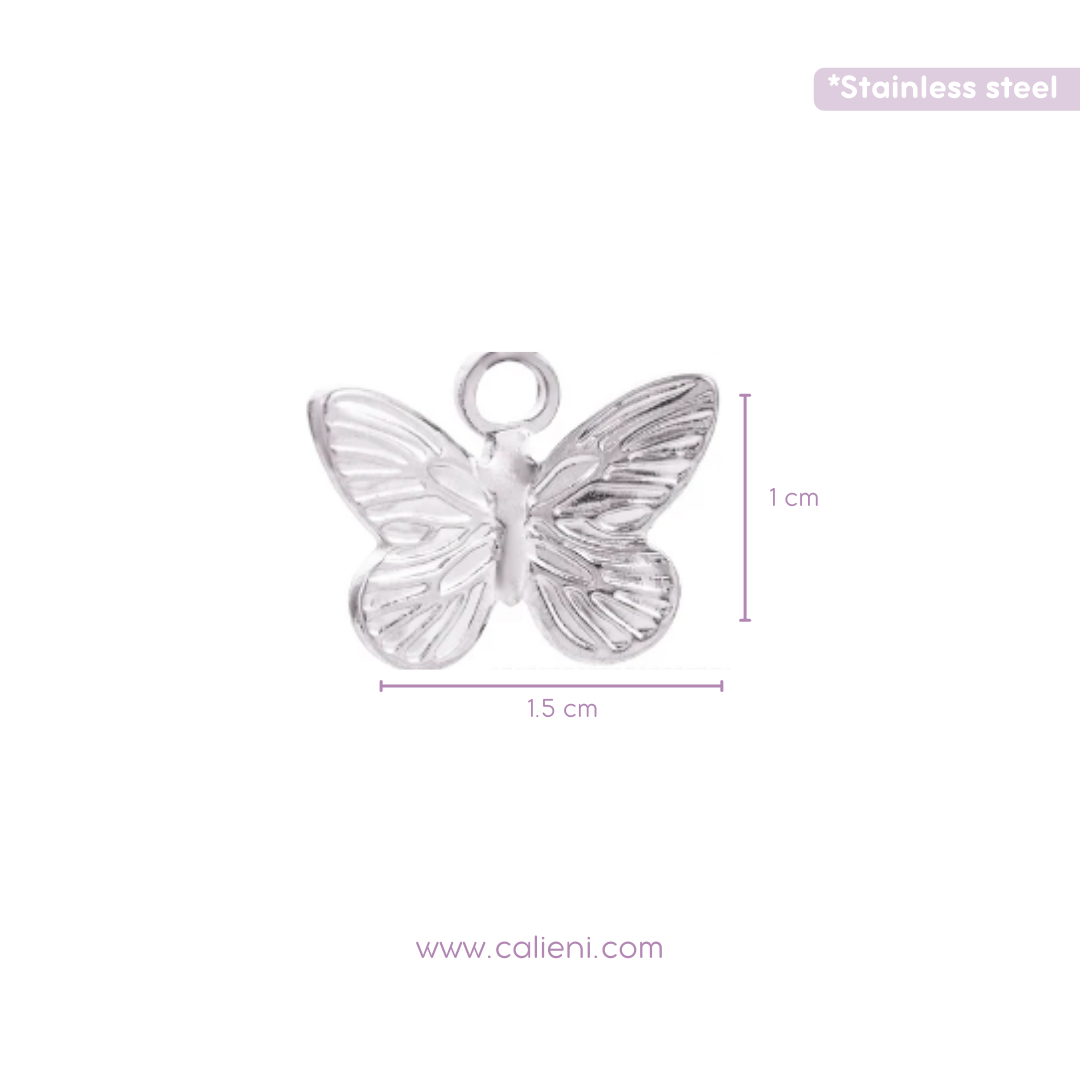 Butterfly charms (gold & silver)