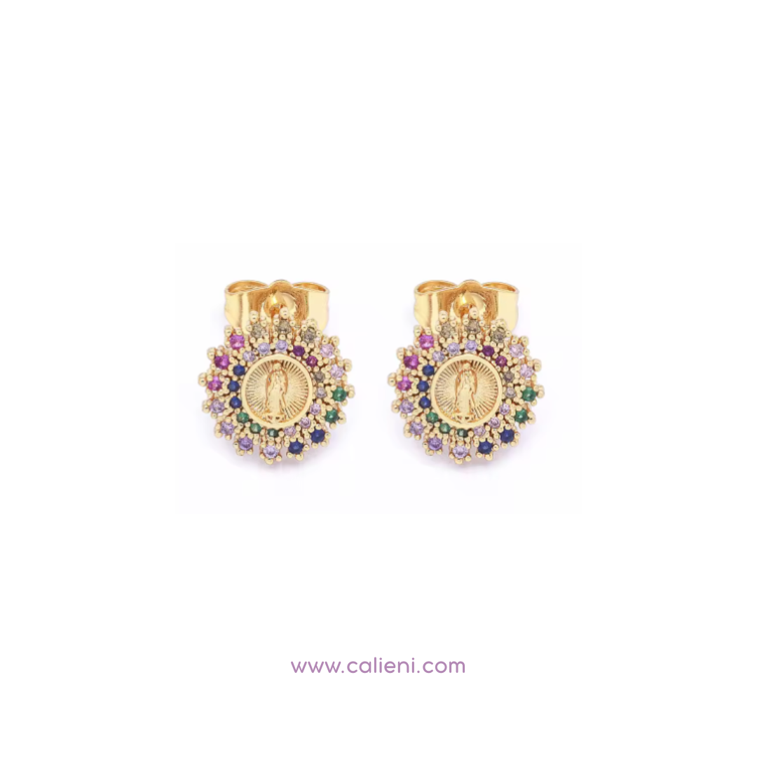 Guadalupe multicolor studs