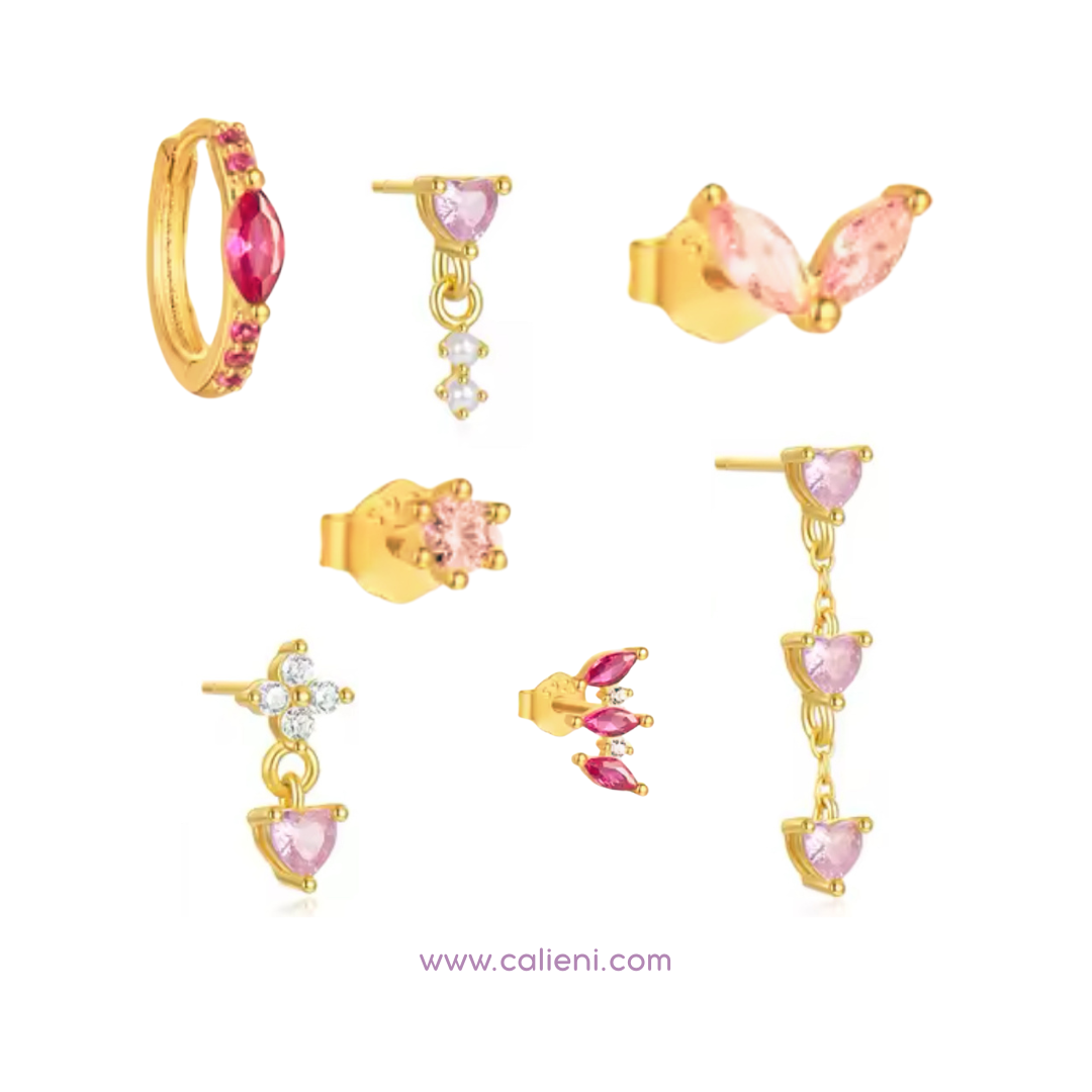 Pinky individual piercings
