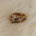 Maeva Layered Duo Tone Ring