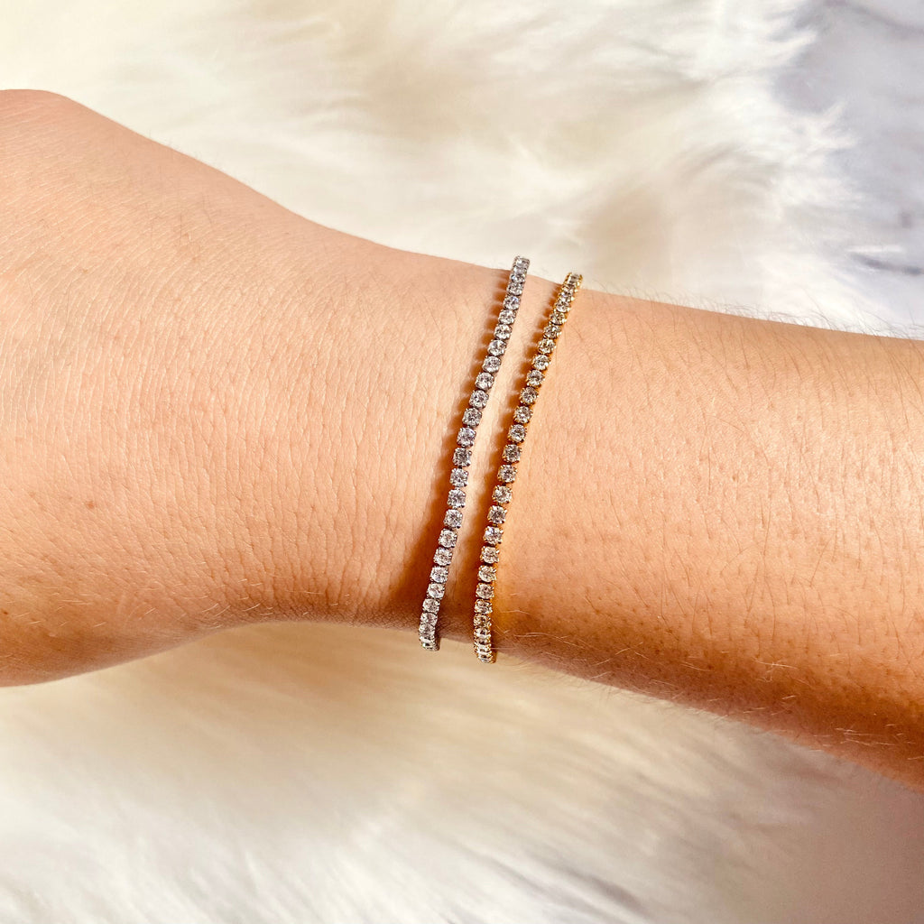 Clear Tennis Bracelet💎