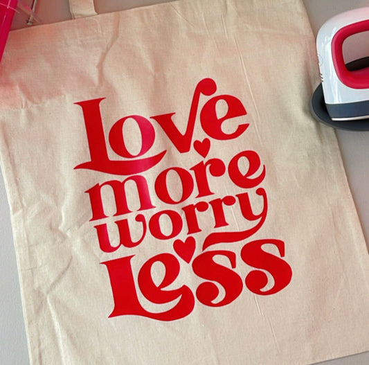 Love + Worry - Totebag