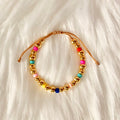 Colorful beads bracelet