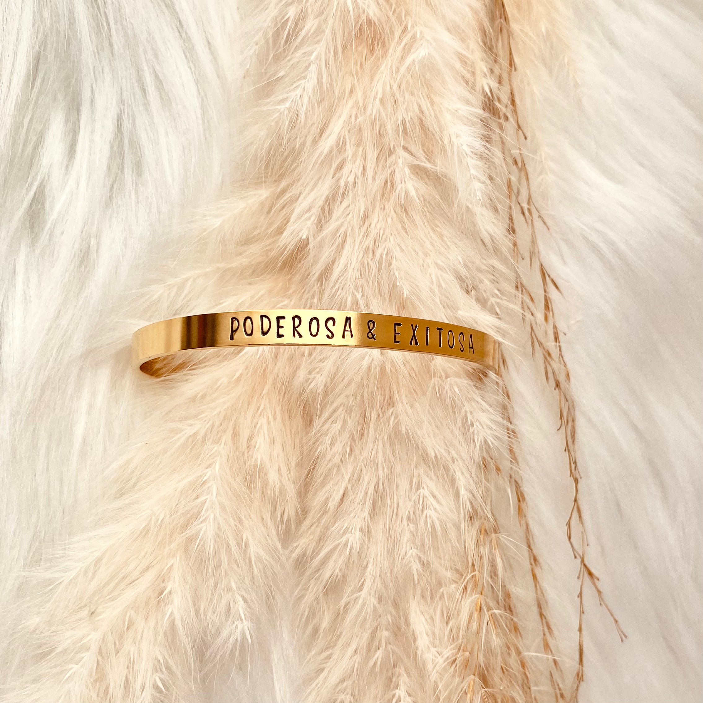 "FLOWERS" Affirmation Bangles