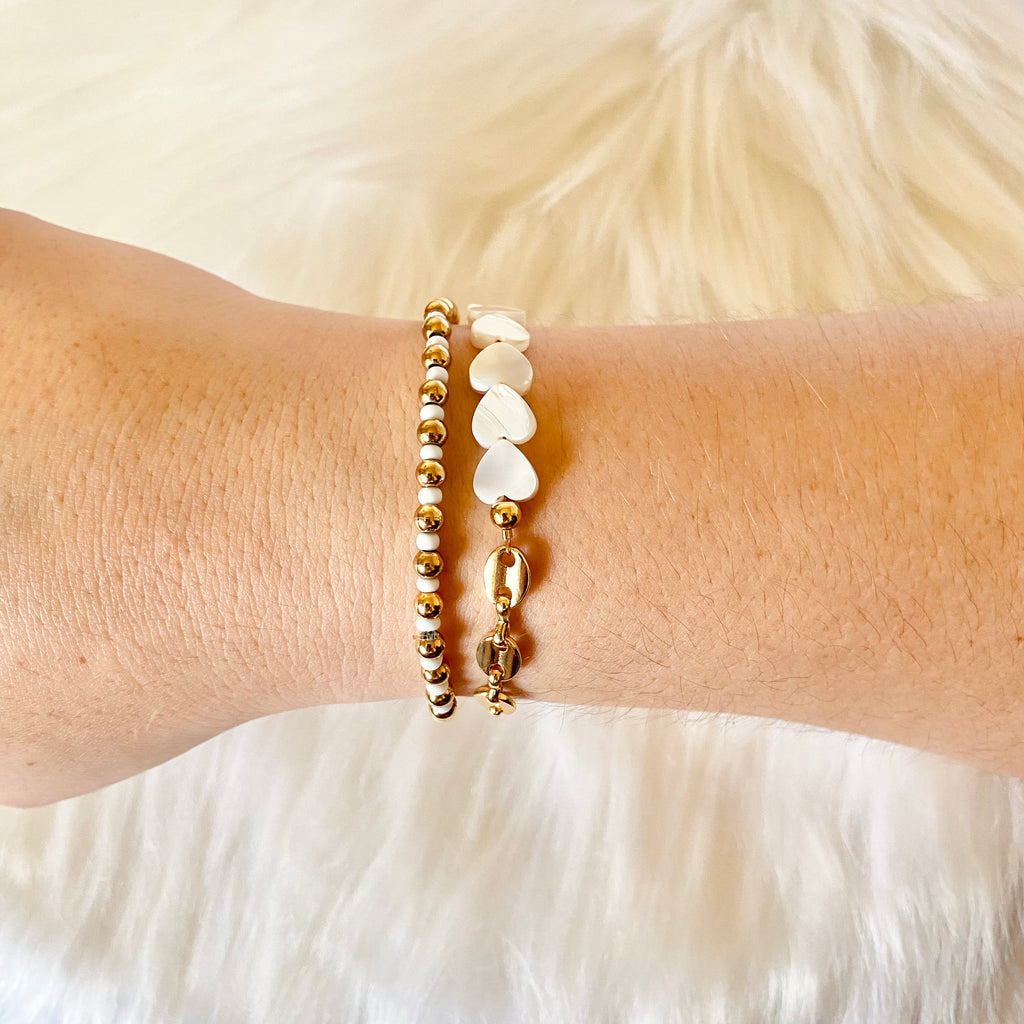 Mariner link x hearts bracelet