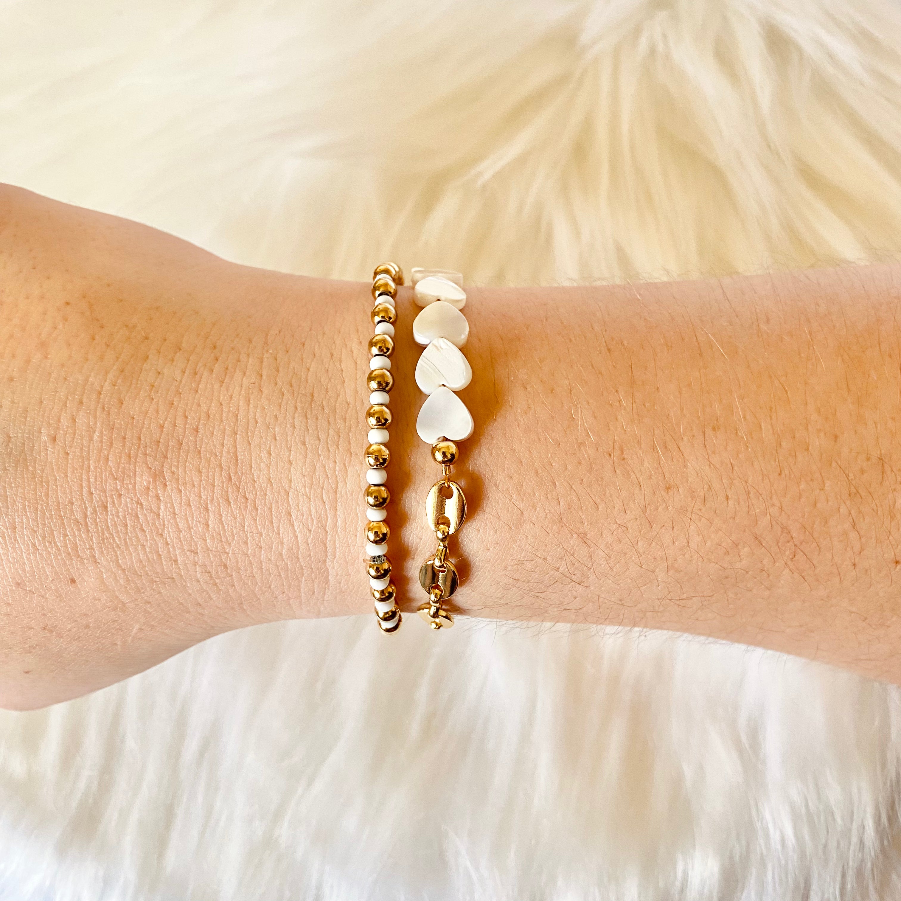 Mariner link x hearts bracelet