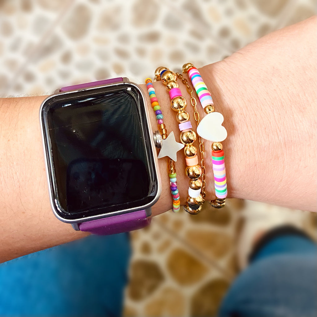 Colorful beads bracelet