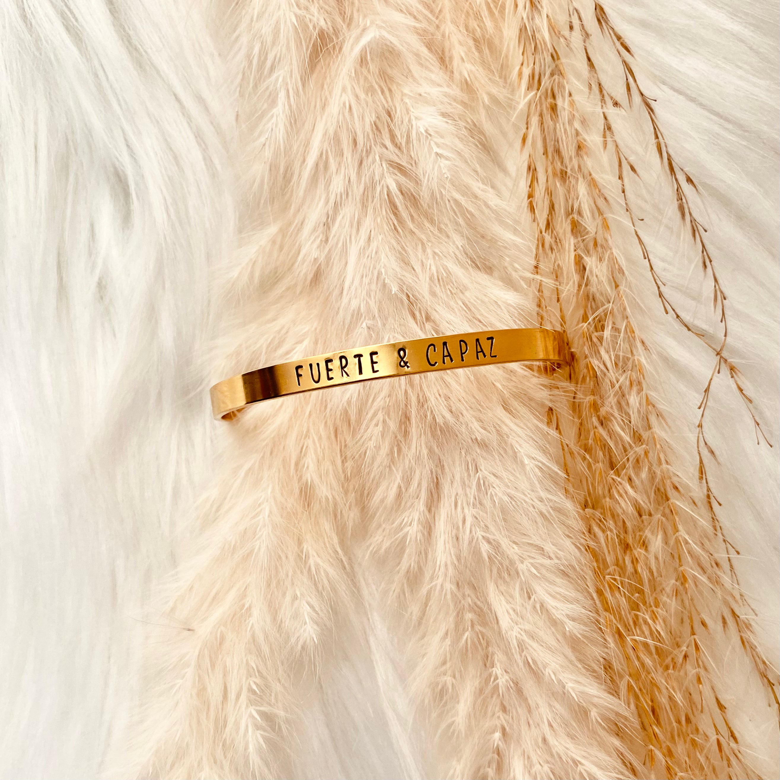 "FLOWERS" Affirmation Bangles