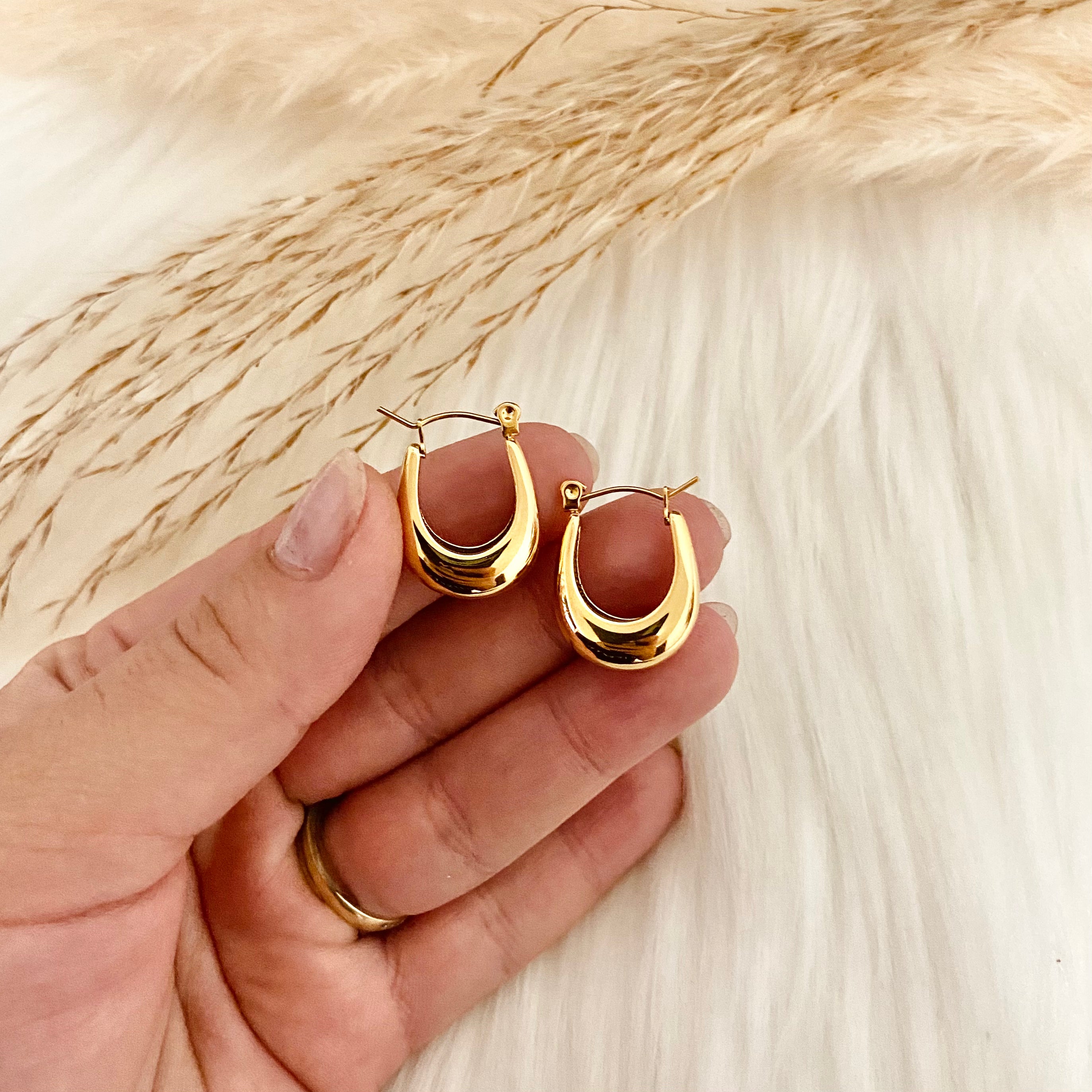 Aria Chunky Hoops