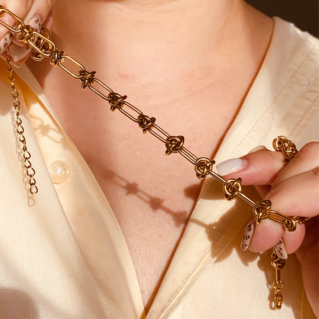 Chunky Knots Choker
