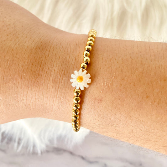 Daisy Flower Bracelet