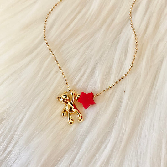 Sweet Teddy Necklace